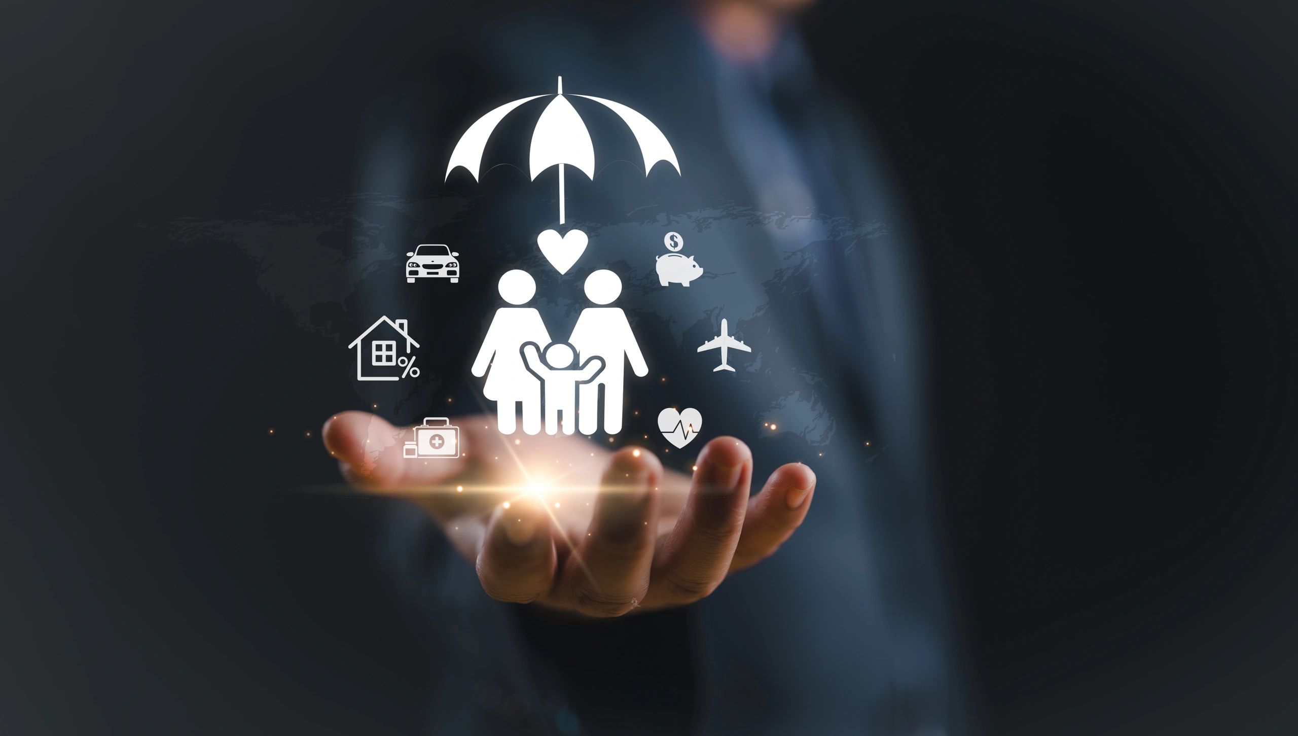 Tim Talks Coverage team providing insurance consultation to a Texas family